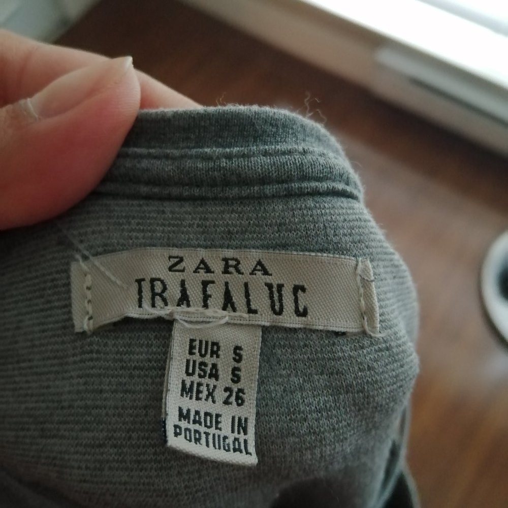 Grey ZARA T-Shirt Dress - Picture 2 of 3